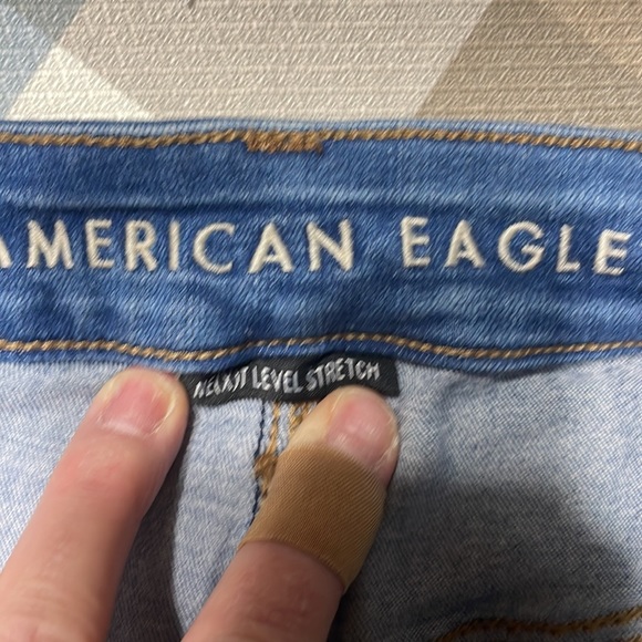 Ripped jean cut off shorts with holes - Picture 2 of 4